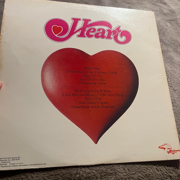 Heart “ Dreamboat Annie “ 1976 1st Press w/Inner Gatefold Vinyl LP record - Picture 3 of 9